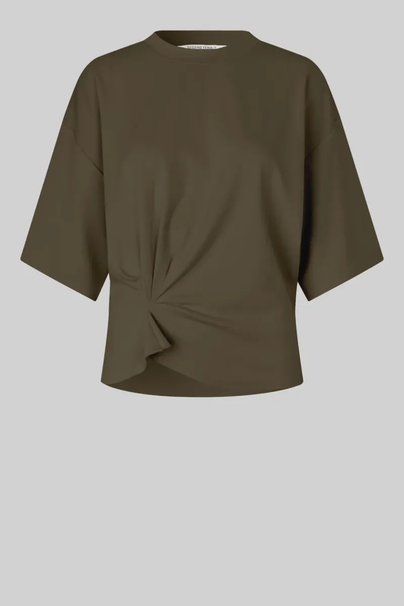 Second Female-Trousers-Missouri Tee-6129 Canteen-GROEN