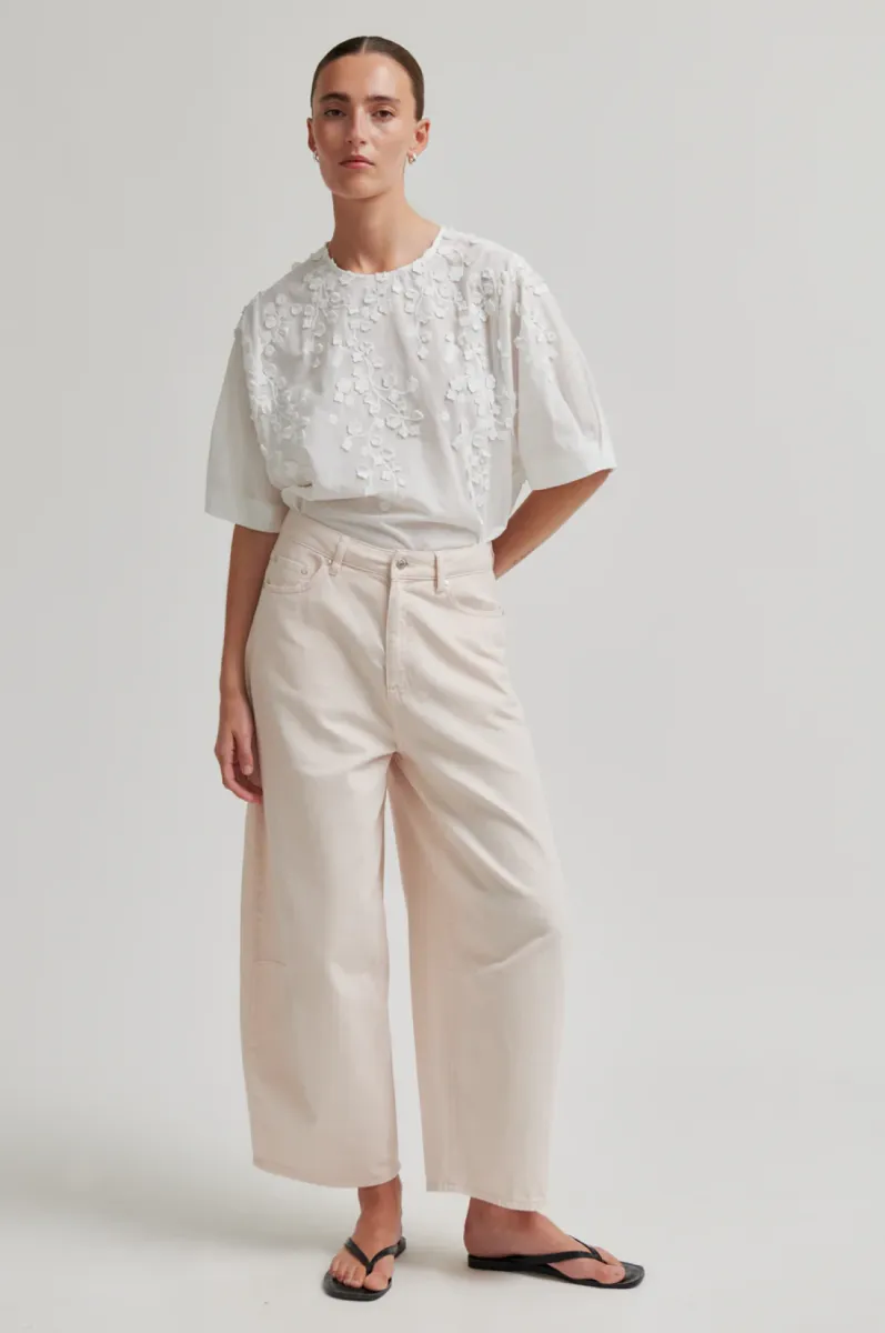 Second Female-Trousers-Reece Trousers-9413 Crystal Pink-PINK