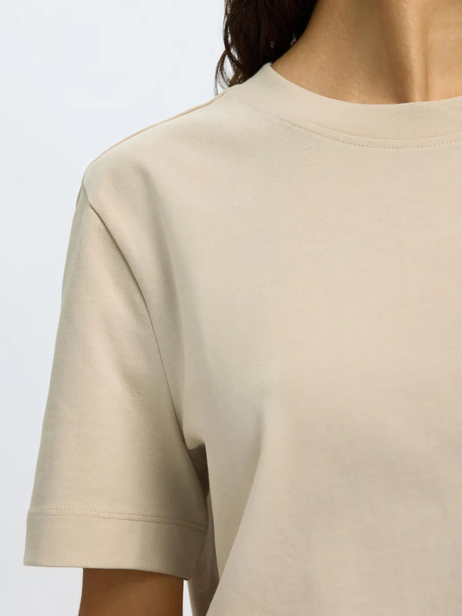 selected-femme-slfessential-ss-boxy-tee-noos-16087919-oatmeal-grijs-melee-3 Selected Femme-SLFESSENTIAL SS BOXY TEE NOOS-16087919-Oatmeal-GRIJS MELEE