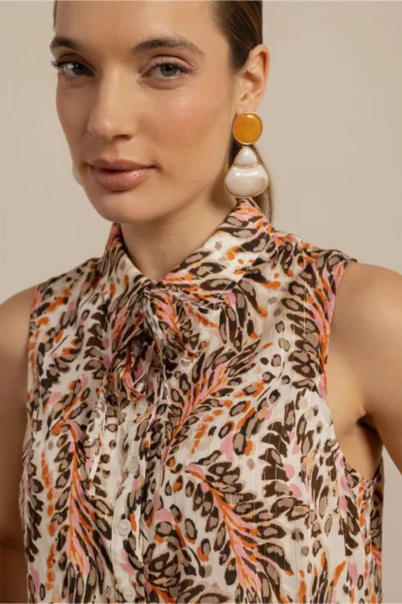 studio-anneloes-kimmy-feather-blouse-13866-9997-multi-color-multicolor-2 STUDIO ANNELOES-Kimmy feather blouse-13866-9997 Multi color-MULTICOLOR