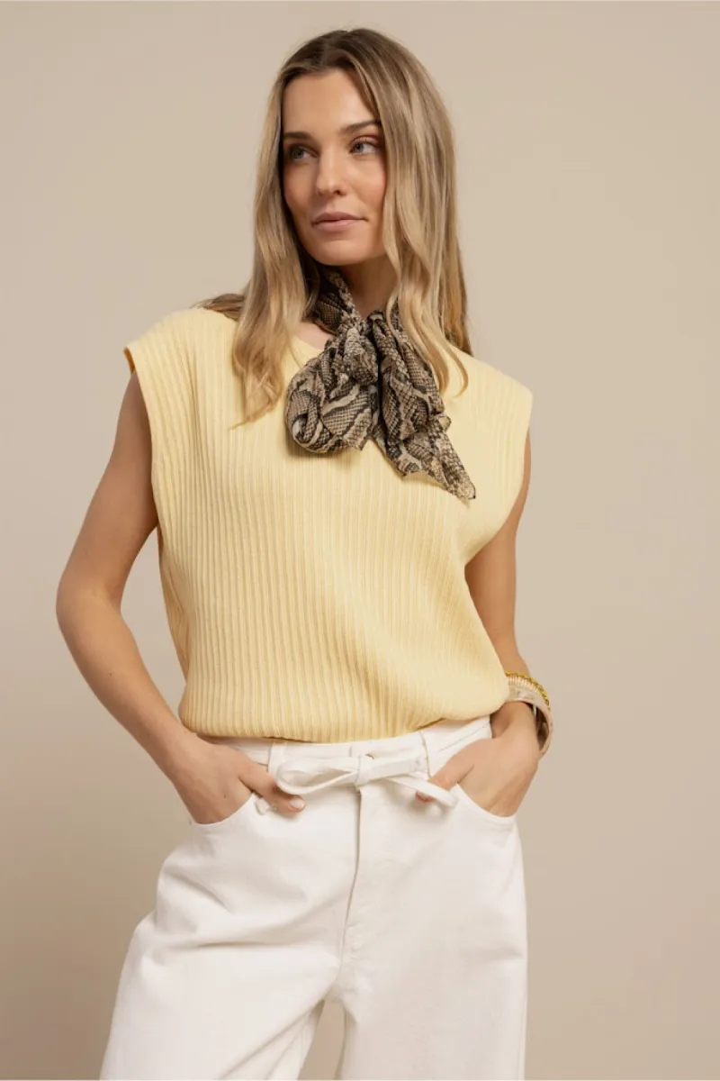 studio-anneloes-leona-knitted-top-13921-2100-butter-yellow-geel-1 STUDIO ANNELOES-Leona knitted top-13921-2100 Butter yellow-GEEL