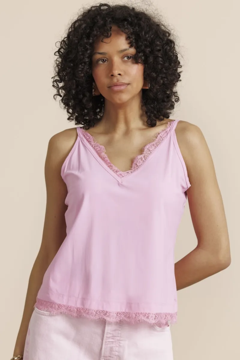 studio-anneloes-mitzie-lace-top-13852-4400-pop-pink-rose-2 STUDIO ANNELOES-Mitzie lace top-13852-4400 Pop pink-ROSE