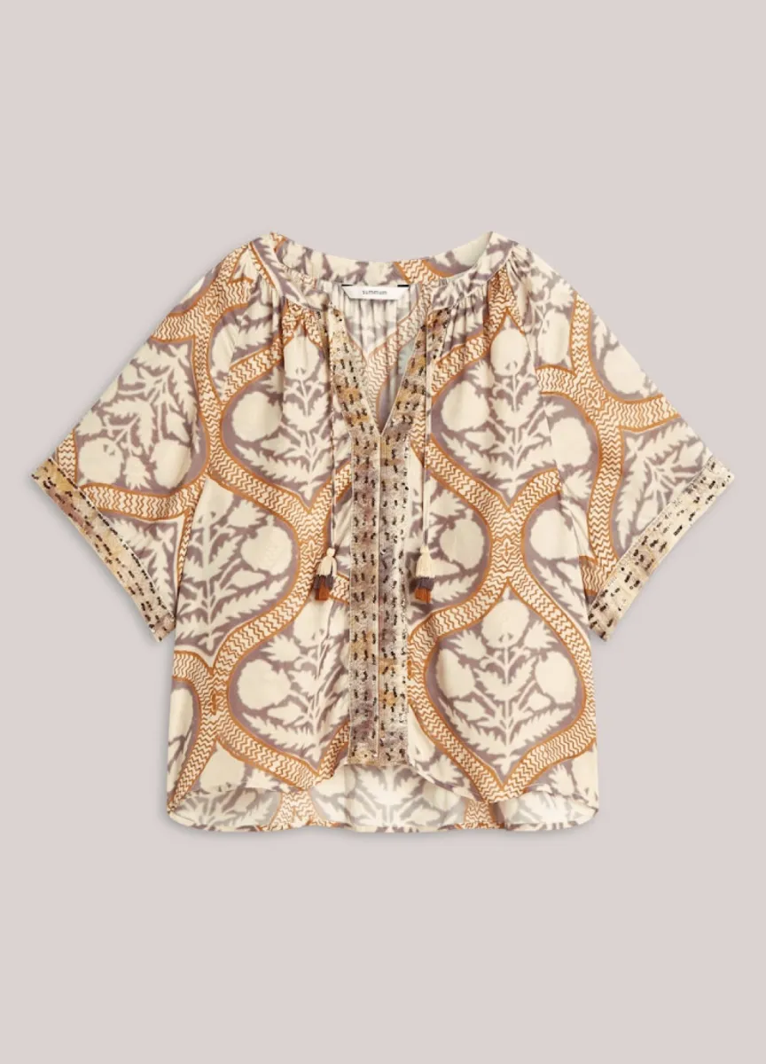 Summum-Top art deco print-2s3284-12121-120 Multicolour-MULTICOLOR