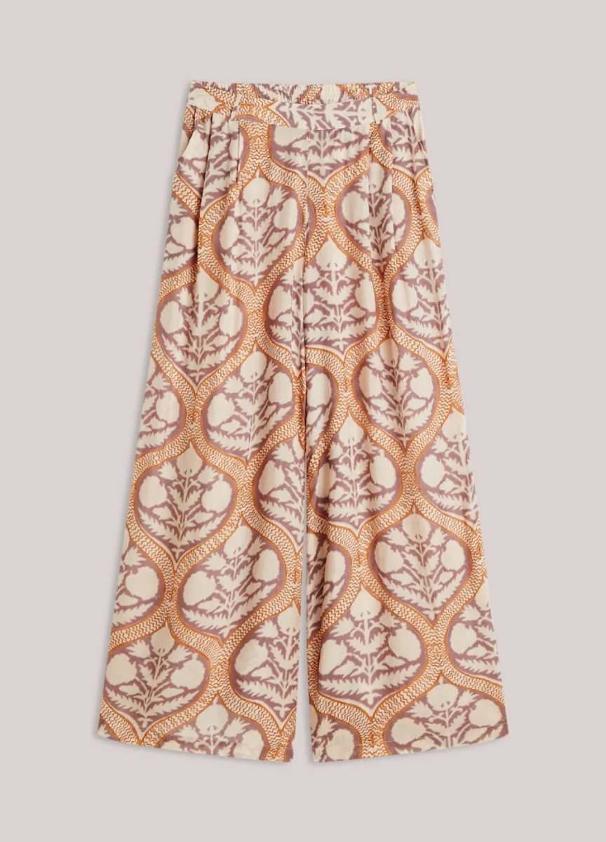 Summum-Trousers art deco print-4s2901-12121-120 Multicolour-MULTICOLOR