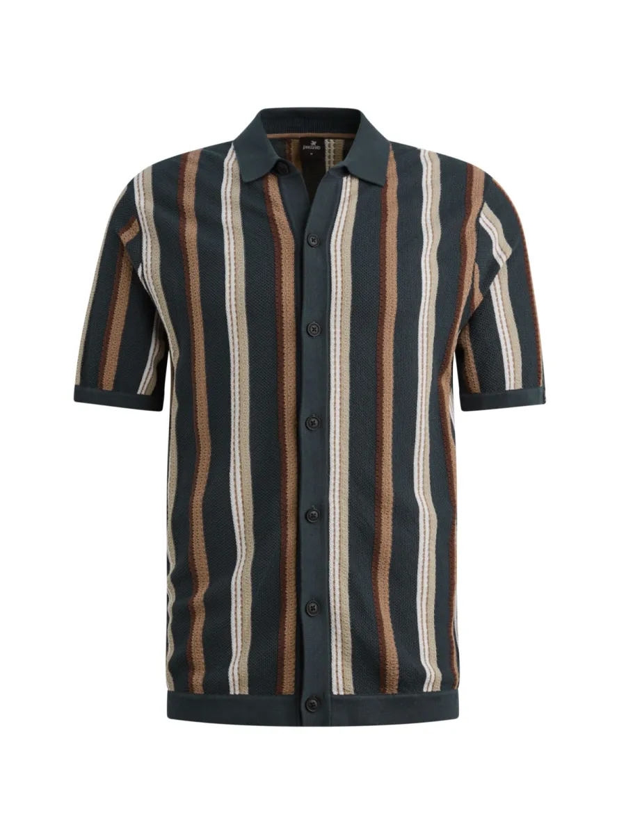 Vanguard-Short sleeve polo cotton modal-VPSS2604854-5108 Midnight navy-NAVY