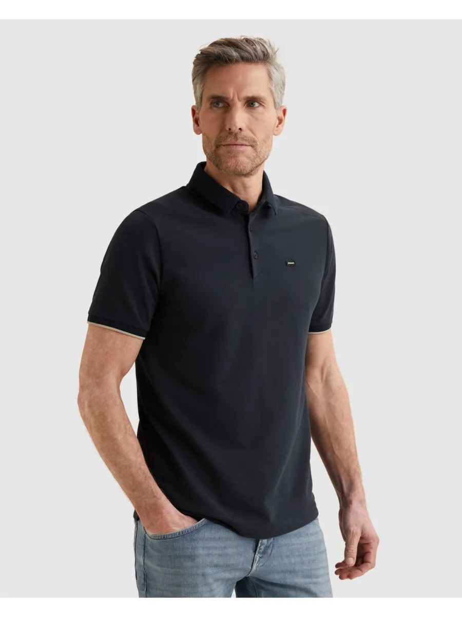 Vanguard-Short sleeve polo pique blend gentlemans deal-VPSS2604850-5073 Sky captain-BLUE
