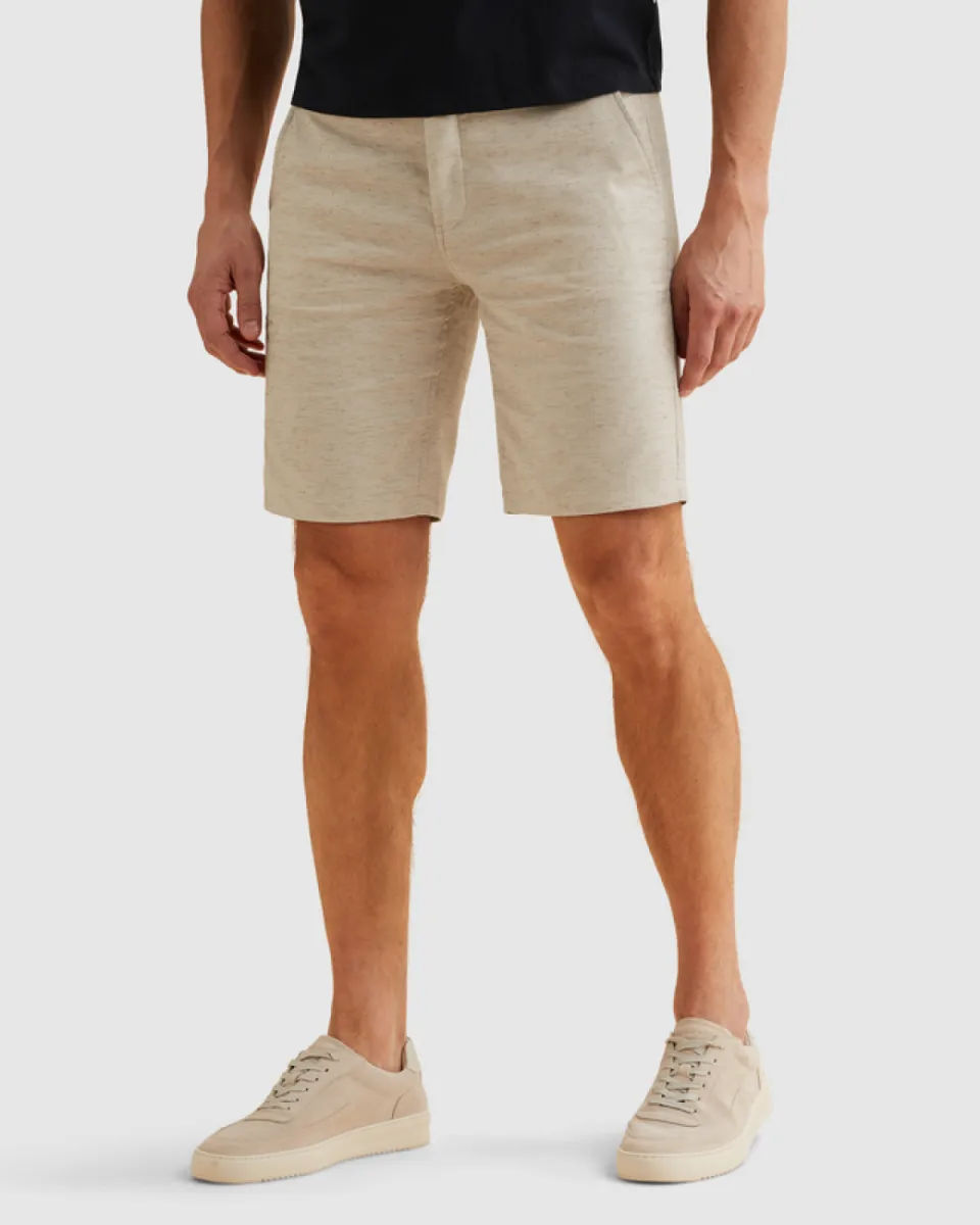 Vanguard-V11 SHORTS LINEN STRETCH-VSH2604680-7014 Silver birch-ZILVER GRIJS