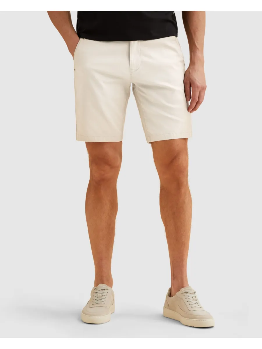 Vanguard-V65 Shorts dobby stretch pakket shorts-VSH2604668-7004 Cloud dancer-CREME