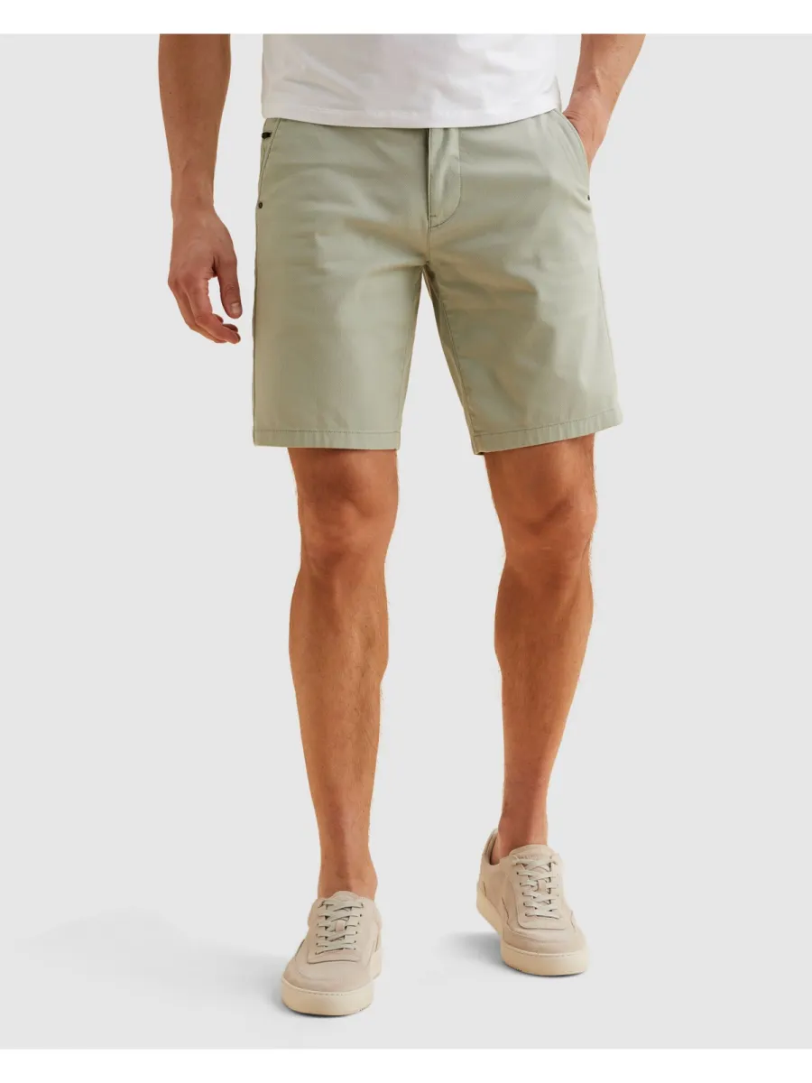 Vanguard-V65 Shorts dobby stretch pakket shorts-VSH2604668-9089 Aqua gray-GRIJS