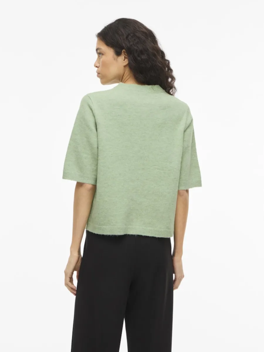 vila-viliga-2-4-o-neck-knit-cardigan-n-14113226-smoke-green-groen-2 VILA-VILIGA 2/4 O-NECK KNIT CARDIGAN - N-14113226-Smoke Green-GROEN