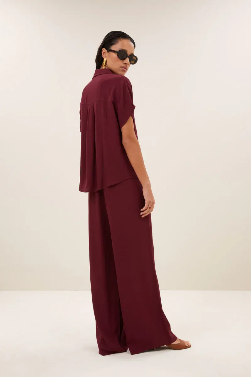 by-bar-barley-viscose-blouse-26412045-325-wine-donker-rood-3 By-bar-Barley Viscose Blouse-26412045-325 Wine-DONKER ROOD