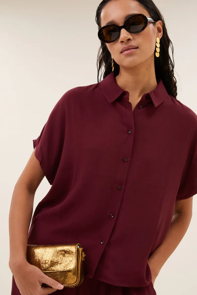 by-bar-barley-viscose-blouse-26412045-325-wine-donker-rood-4 By-bar-Barley Viscose Blouse-26412045-325 Wine-DONKER ROOD
