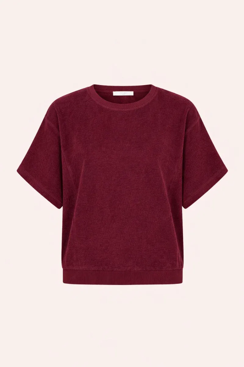 By-bar-Nuki slub top-26411014-1339 Burgundy crush-BORDEAUX