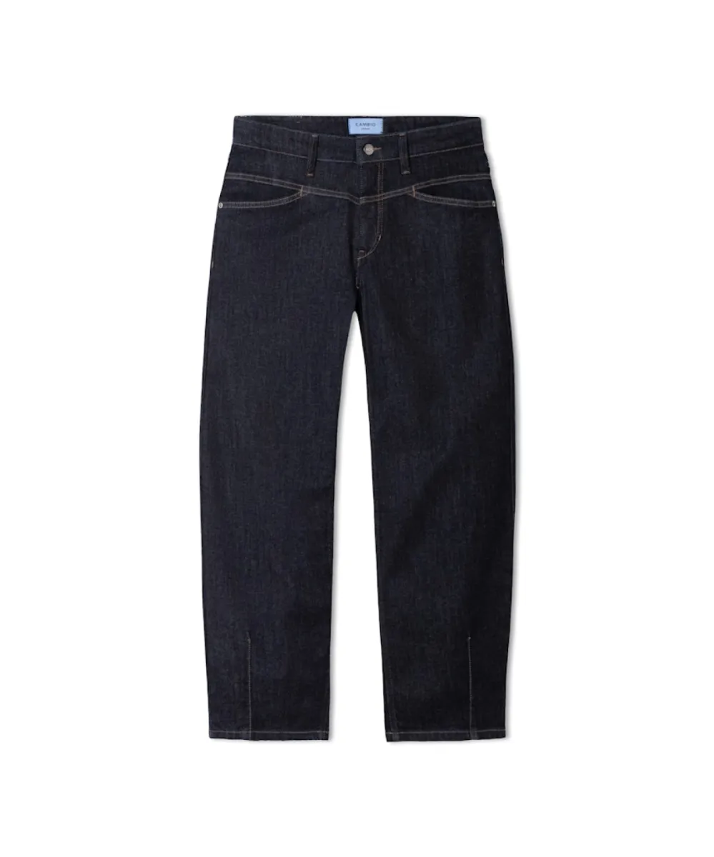 CAMBIO-Elin-9157 0036 98-5006 Modern rinsed-DONKER DENIM