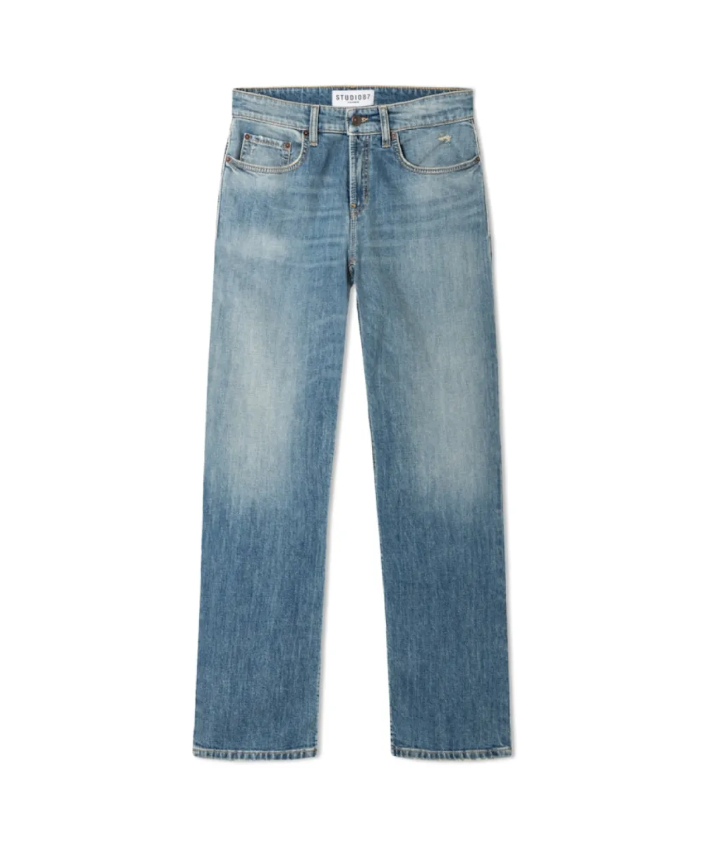 CAMBIO-Gini long-9103 x142 00-5275 Metro soft tea wash-DENIM