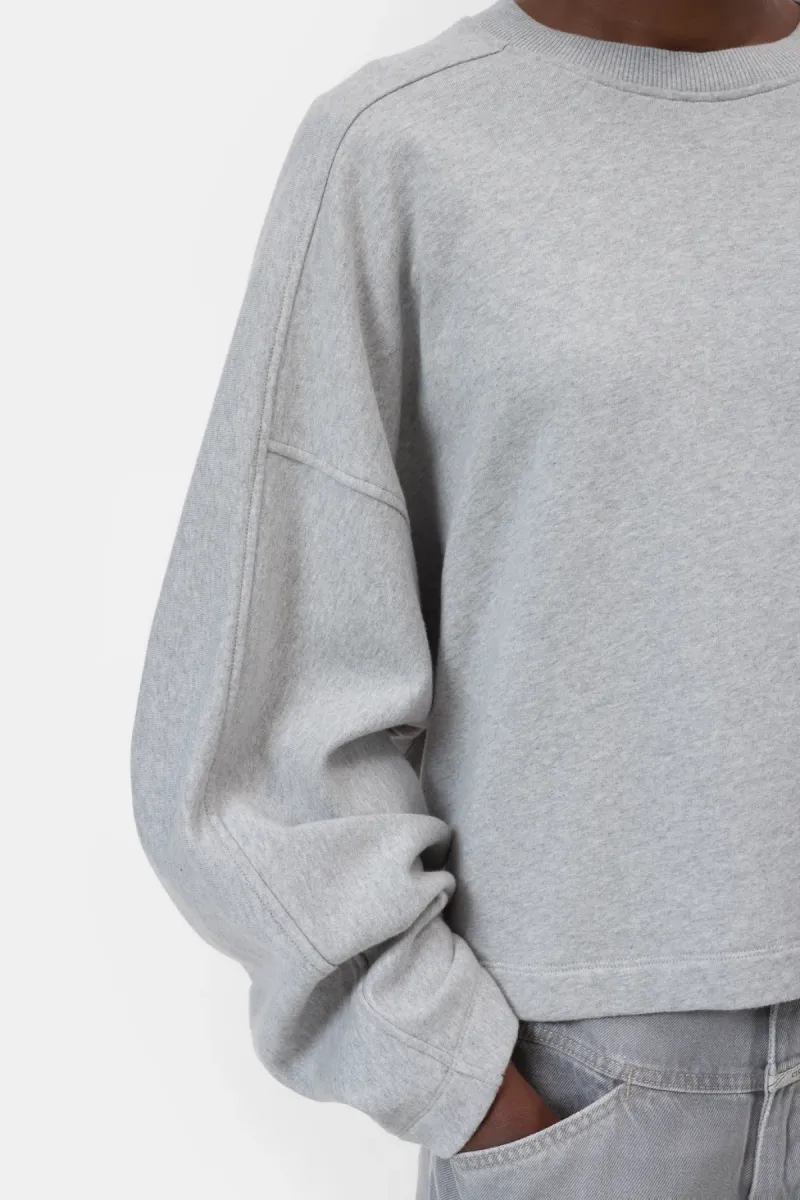 closed-gathered-sweatshirt-c95761-475-22-127-light-grey-melange-licht-parel-grijs-4 Closed-Gathered sweatshirt-C95761-475-22-127 Light grey melange-LICHT-/PAREL GRIJS