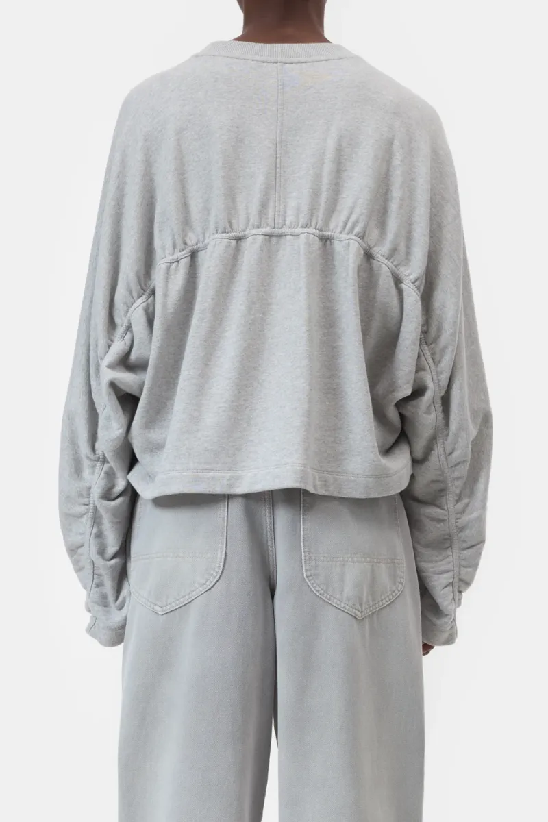 closed-gathered-sweatshirt-c95761-475-22-127-light-grey-melange-licht-parel-grijs-6 Closed-Gathered sweatshirt-C95761-475-22-127 Light grey melange-LICHT-/PAREL GRIJS