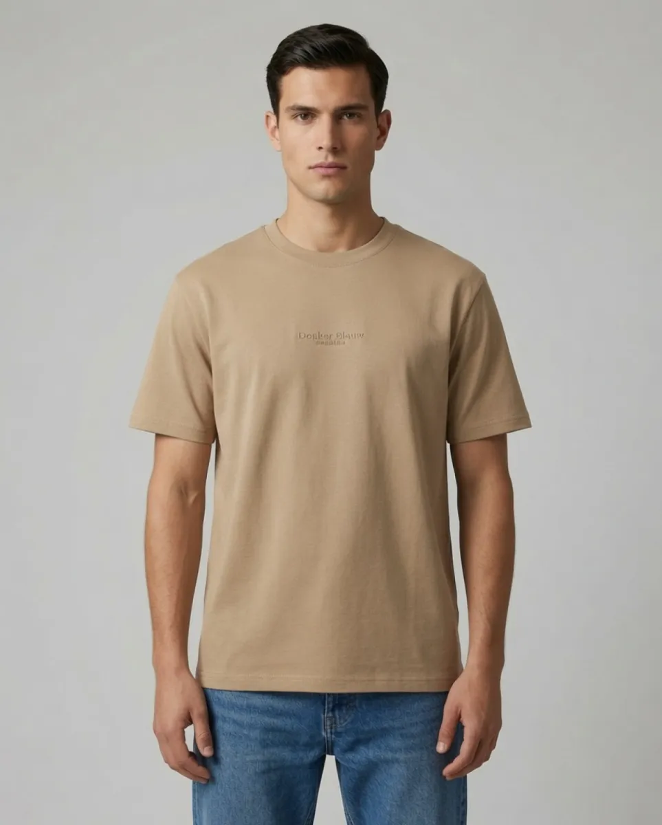 Donkerblauw-T-shirt donkerblauw-DB-26-Sand-ZAND