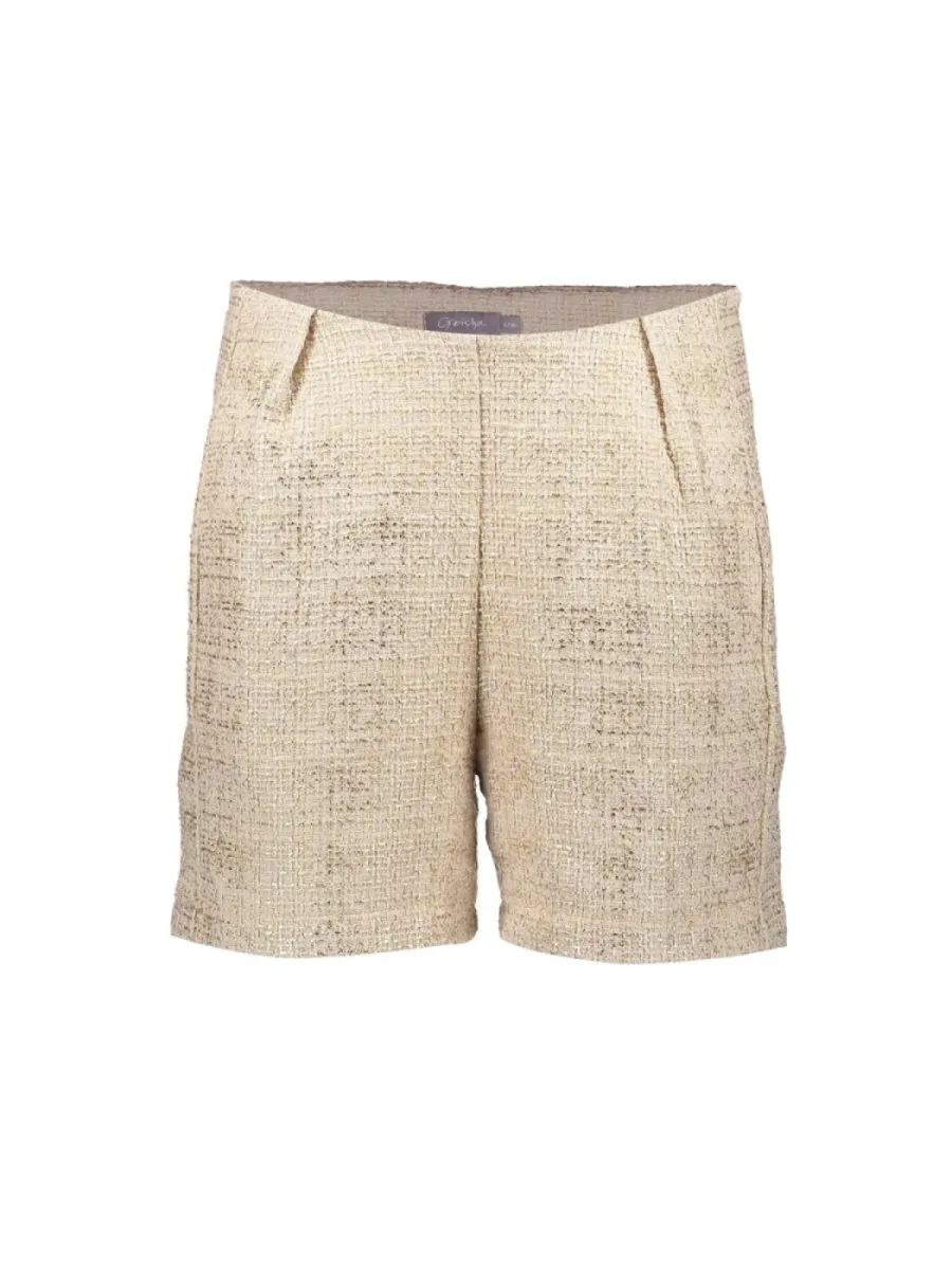 GEISHA-Short-51398-20-720 Sand/black-ZAND