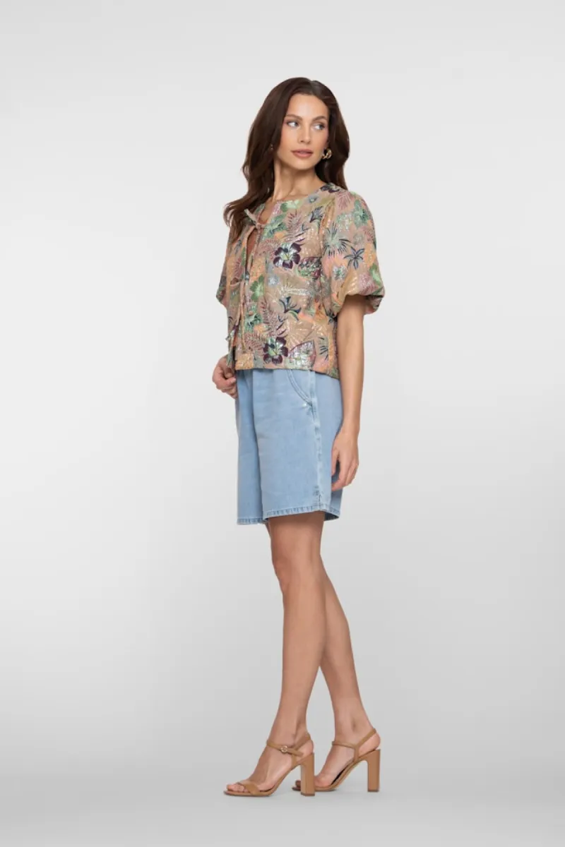 geisha-shorts-elastic-waist-61302-10-830-bleached-denim-denim-3 GEISHA-Shorts elastic waist-61302-10-830 Bleached denim-DENIM