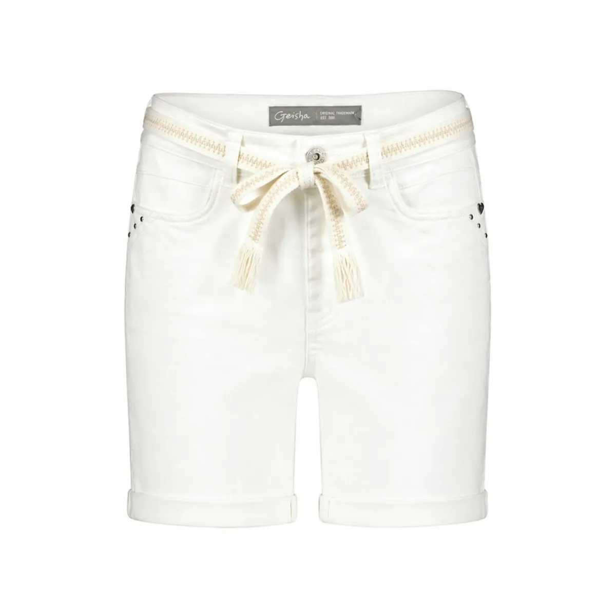 GEISHA-Shorts-FRANCES jog-10 Off white-OFF WHITE