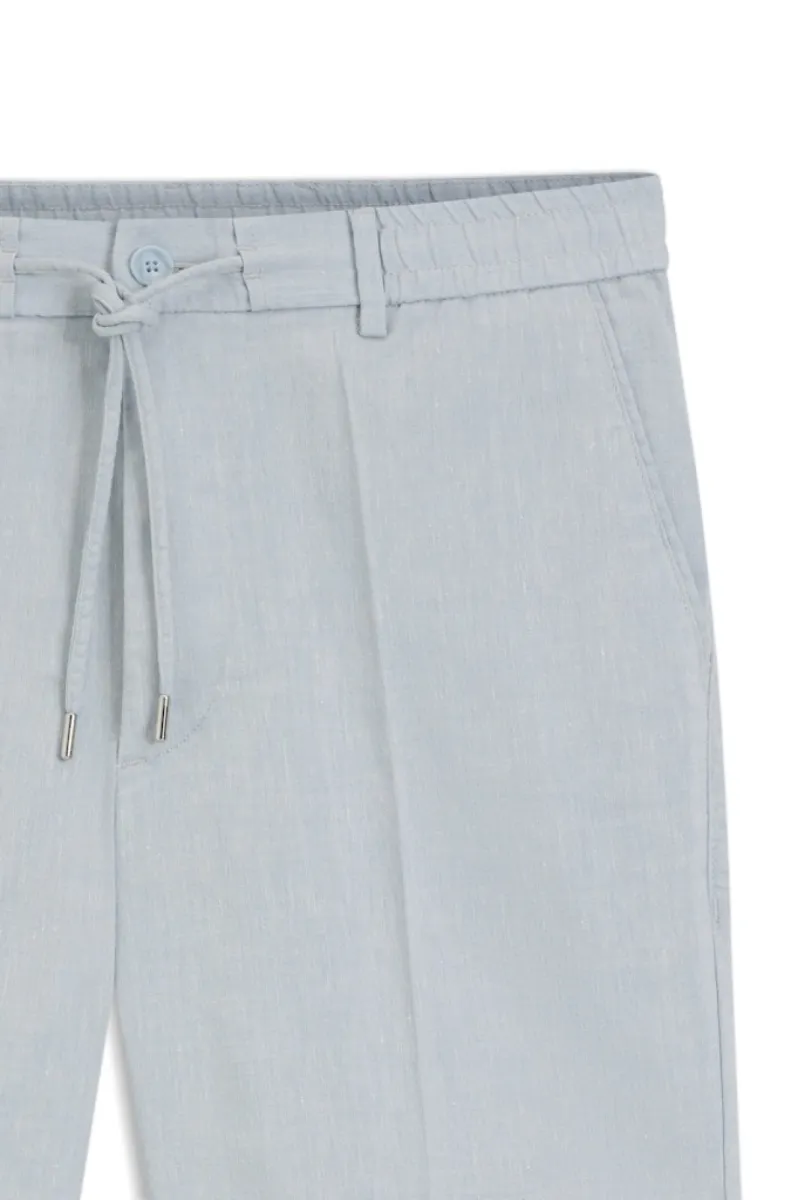 Hugo Boss-H-Kane1-RDS-Shorts-50557537-450 Light pastel blue-LICHT BLAUW