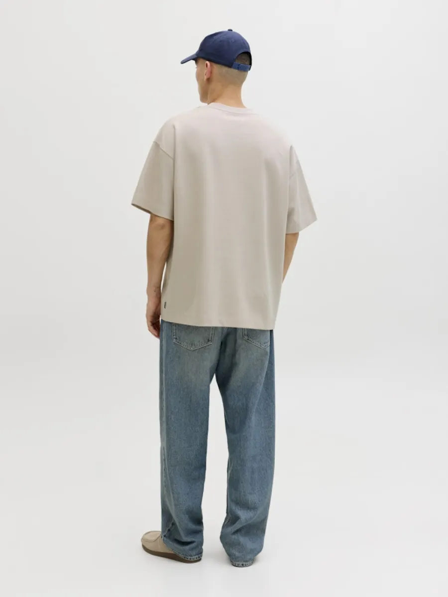 jack-jones-jjebarron-tee-ss-o-neck-noos-12298906-moonbeam-ecru-2 JACK & JONES-JJEBARRON TEE SS O-NECK NOOS-12298906-Moonbeam-ECRU