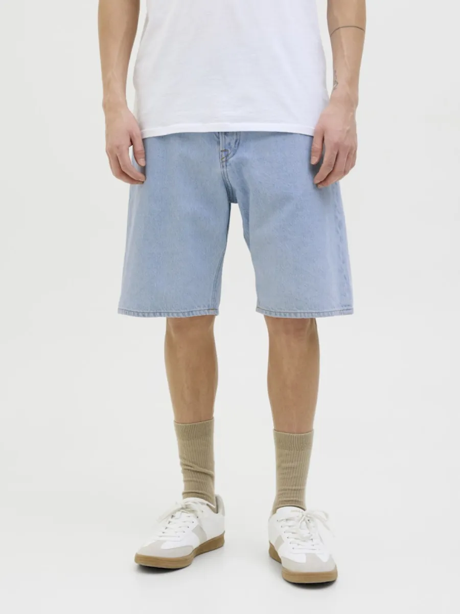 JACK & JONES-JJIALEX JJCLASSIC SHORTS AM 300 SN-12269532-Blue denim 304-DENIM