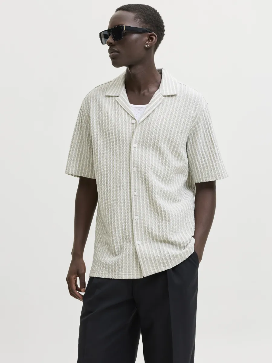 JACK & JONES-JPRBLADOUGLAS JERSEY S/S SHIRT SN-12295636-Alfalfa-GROEN