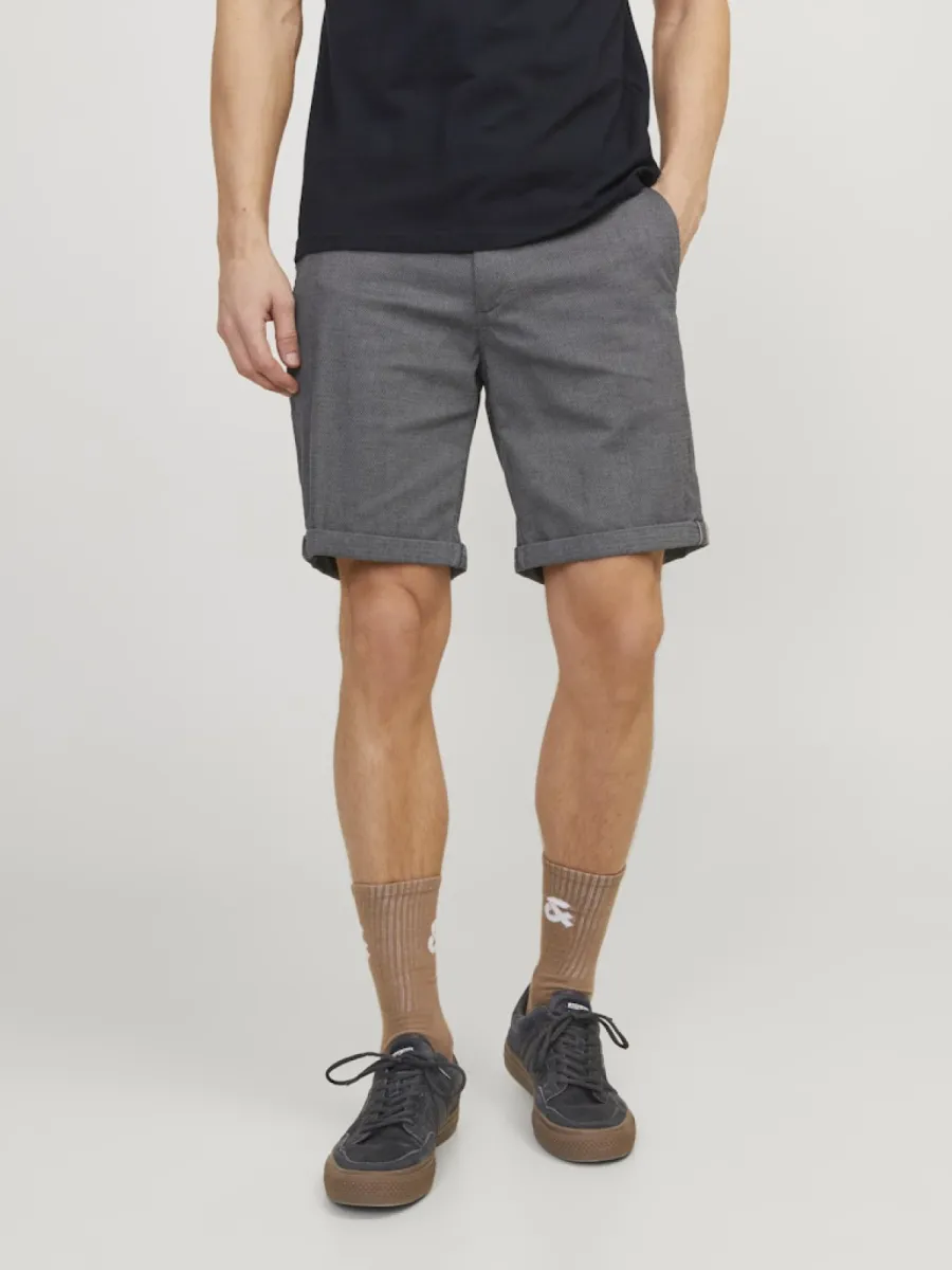 JACK & JONES-JPSTFURY SHORTS REG SN-12206889-Faded denim-DENIM
