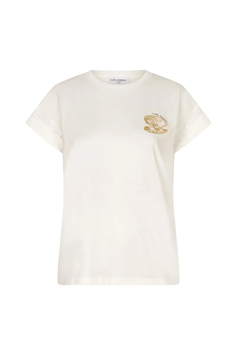 LOFTY MANNER--RF10 - T-shirt Nora-193 Creme-OFF WHITE