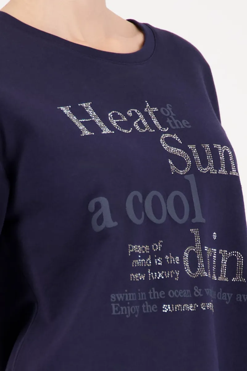 monari-sweatshirt-with-toned-lettering-410974-755-marine-marine-3 Monari-Sweatshirt with toned lettering-410974-755 Marine-MARINE