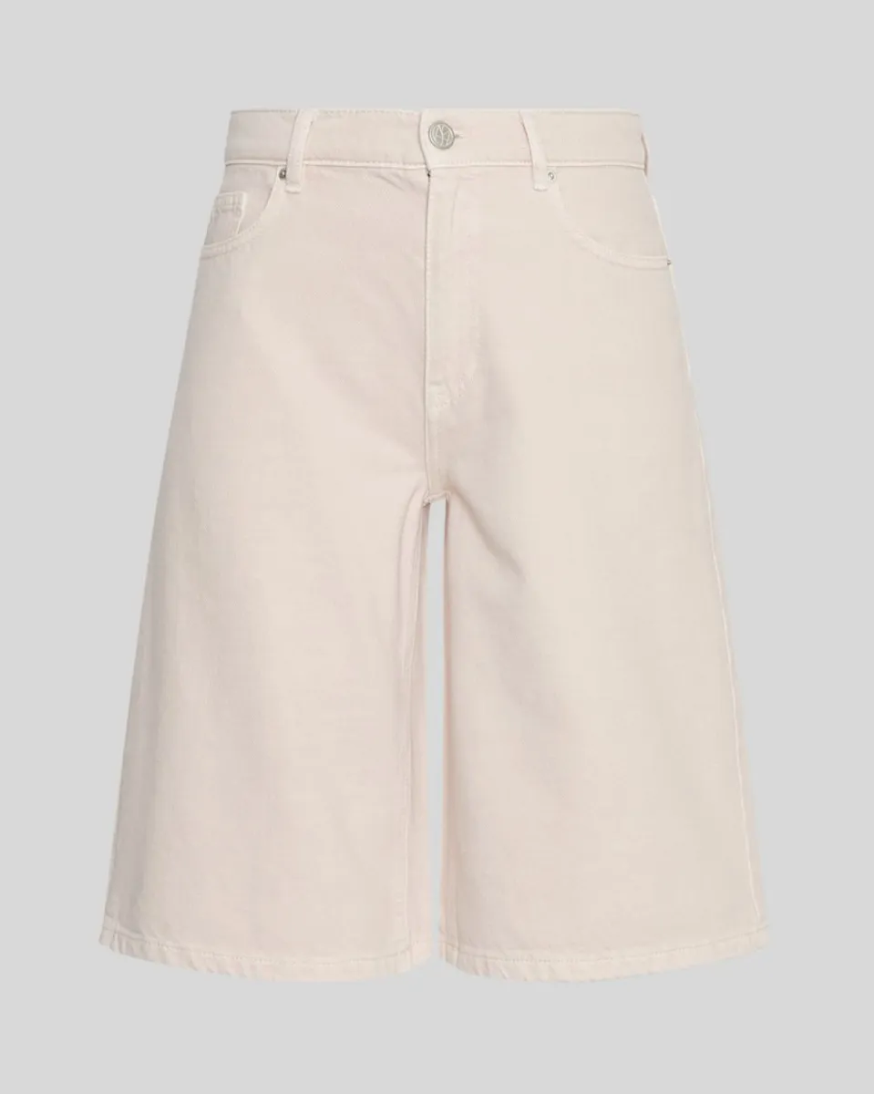 MOSS COPENHAGEN-Aspen ida denim shorts-19842-Light Pink Wash-LICHT ROSE