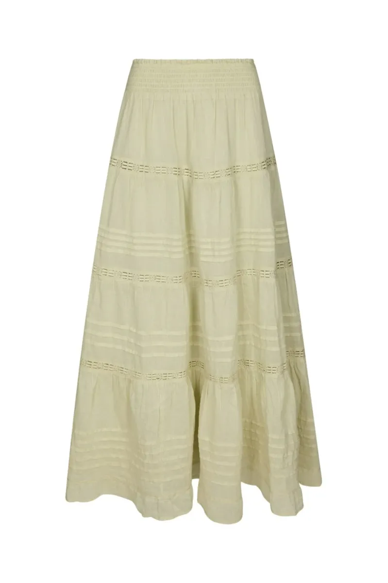 Neo Noir-Felicia S Voile Skirt-161872-236 Pistachio-PISTACHE
