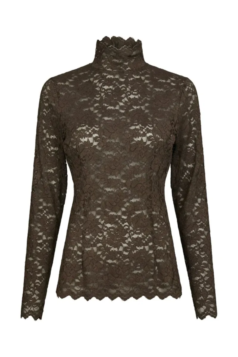 Neo Noir-Liza Lazeflower-161473-584 Chocolate Brown-CHOCOLADE