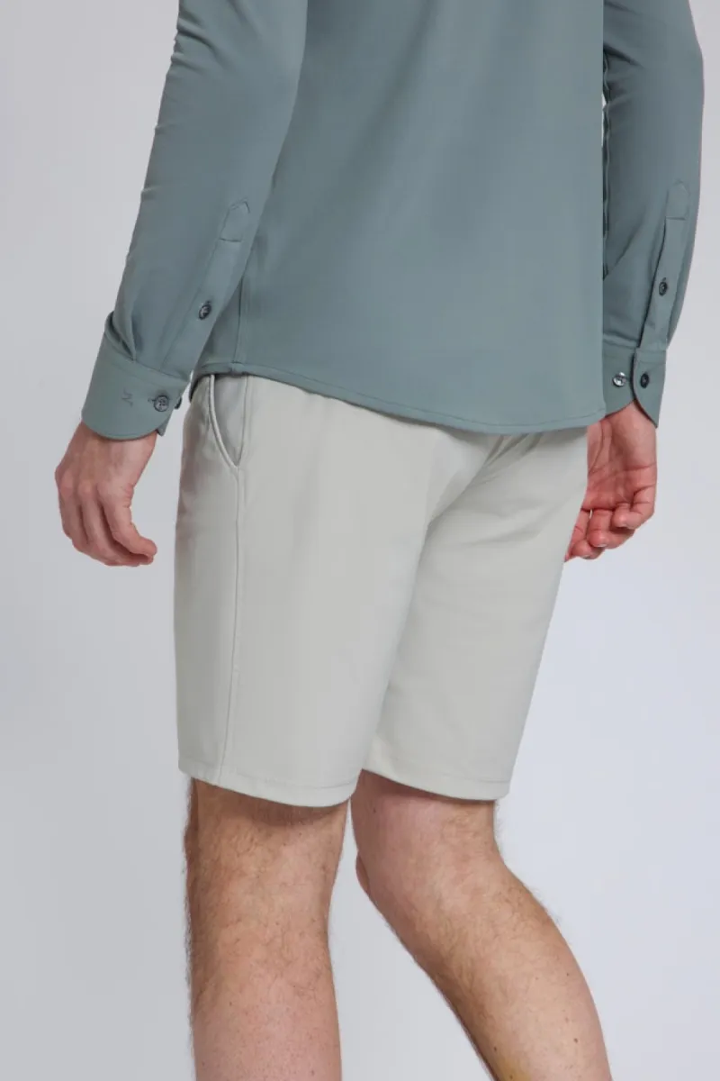 North84-Sensitive travel shorts-84441000-058 Stone-DONKER GRIJS/GRAFIET