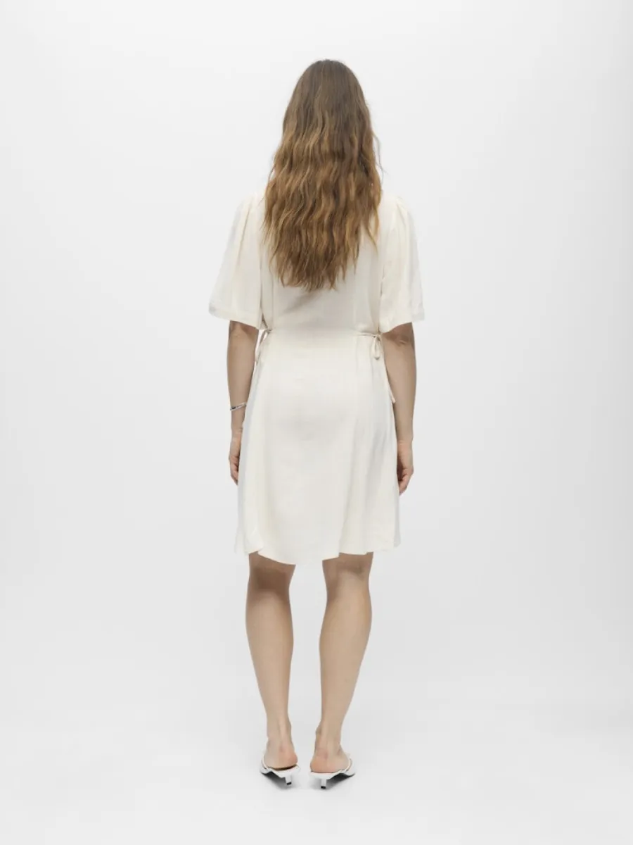 object-objsanne-s-s-re-short-dress-145-nd-23049283-sandshell-zand-2 OBJECT-OBJSANNE S/S RE SHORT DRESS 145 ND-23049283-Sandshell-ZAND