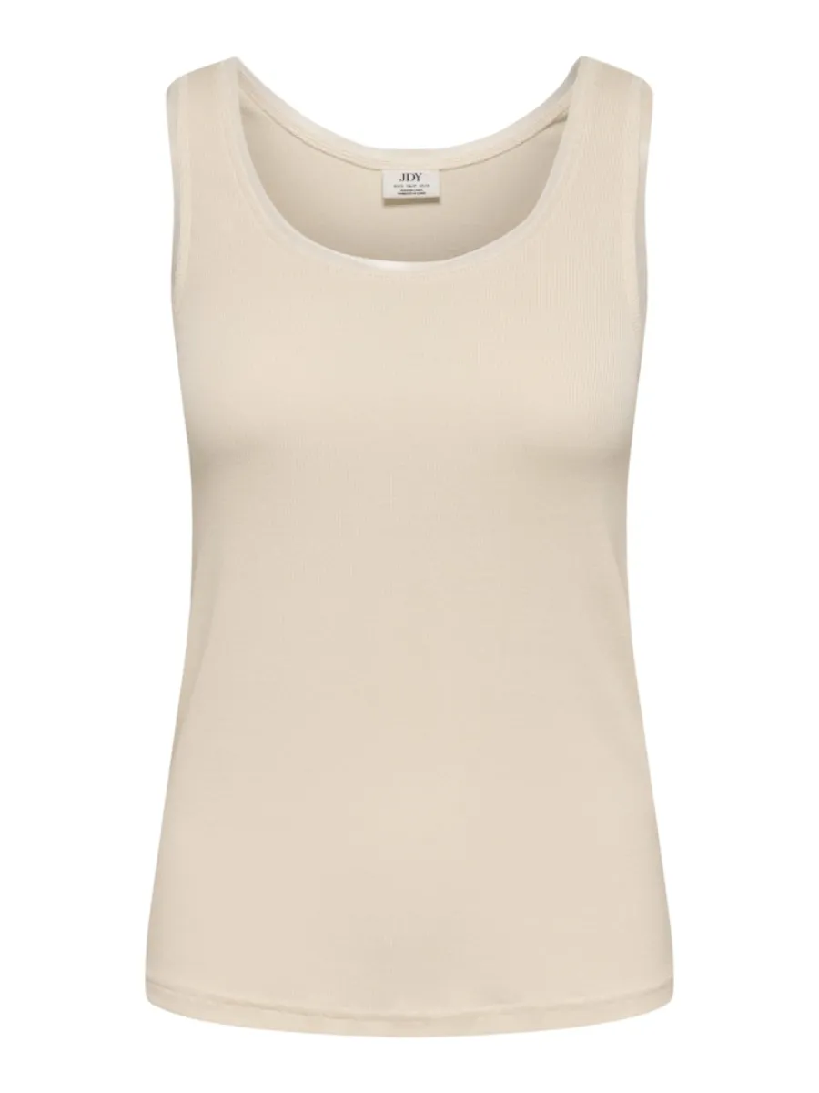ONLY-JDYKIRA LIFE S/L MESH DETAIL TOP JR-15374323-Sandshell-ZAND