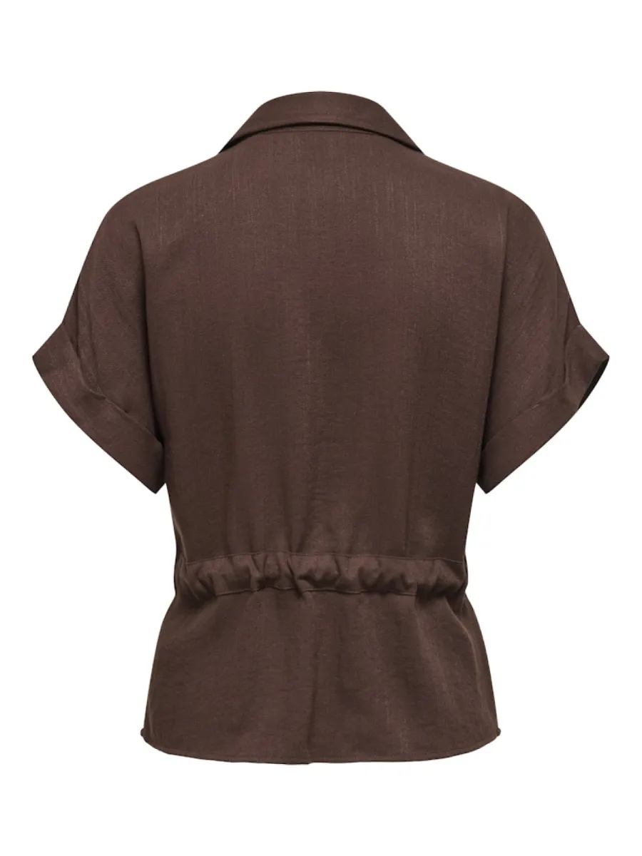 only-jdymille-s-s-zip-shirt-wvn-noos-15373098-chicory-coffee-cafe-6 ONLY-JDYMILLE S/S ZIP SHIRT WVN NOOS-15373098-Chicory Coffee-CAFE