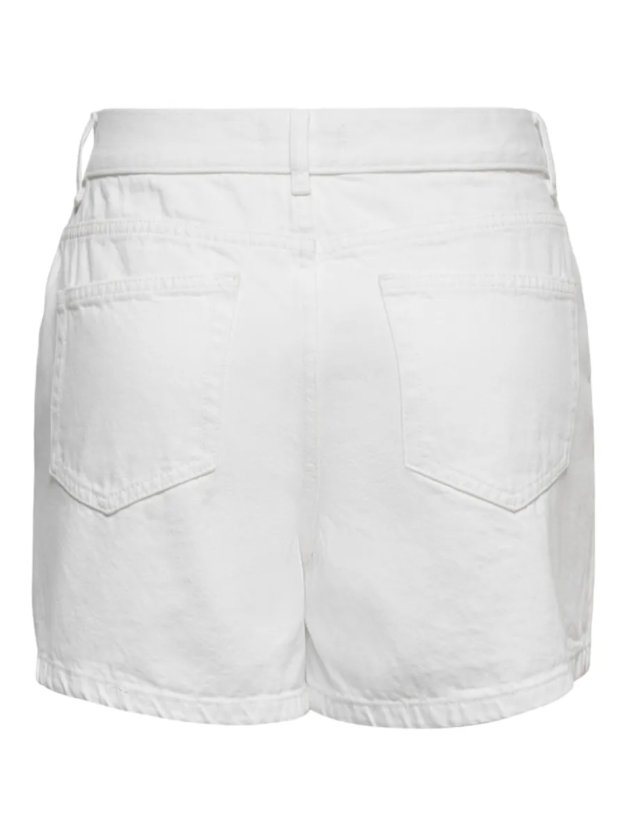 ONLY-ONLELLIE REG DNM SKORT TAI-15371840-White Denim-WIT