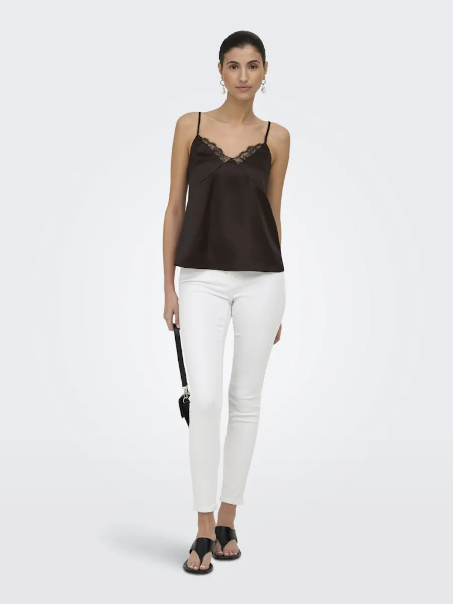 only-onlfaraya-strap-lace-satin-top-wvn-15380254-chocolate-torte-chocolade-1 ONLY-ONLFARAYA STRAP LACE SATIN TOP WVN-15380254-Chocolate Torte-CHOCOLADE