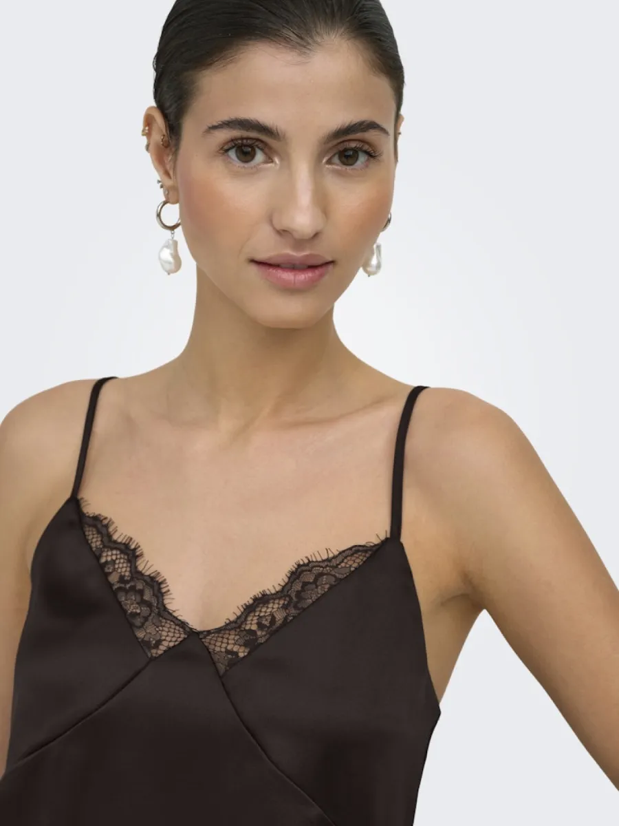 only-onlfaraya-strap-lace-satin-top-wvn-15380254-chocolate-torte-chocolade-3 ONLY-ONLFARAYA STRAP LACE SATIN TOP WVN-15380254-Chocolate Torte-CHOCOLADE