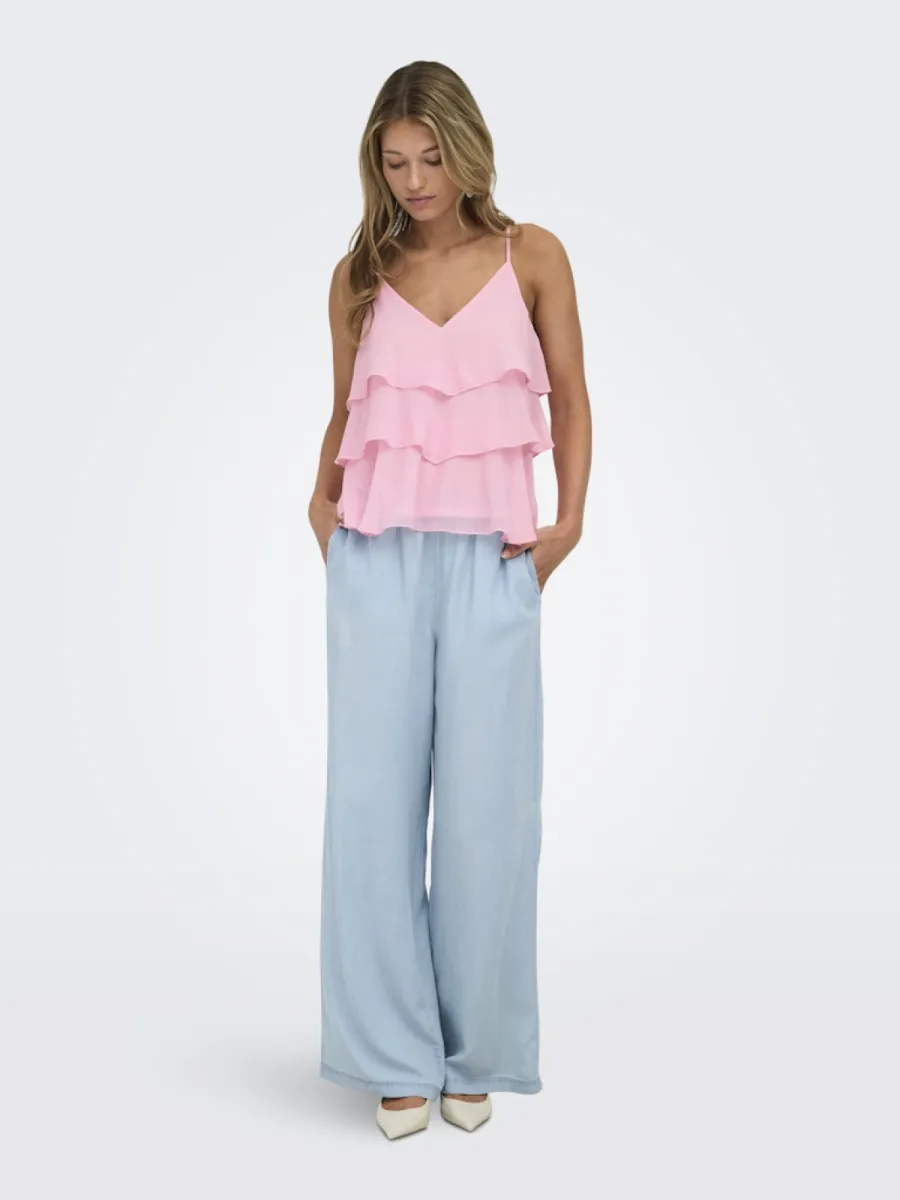 only-onllinn-life-flounce-singlet-wvn-no-15351364-romance-rose-rose-1 ONLY-ONLLINN LIFE FLOUNCE SINGLET WVN NO-15351364-Romance Rose-ROSE