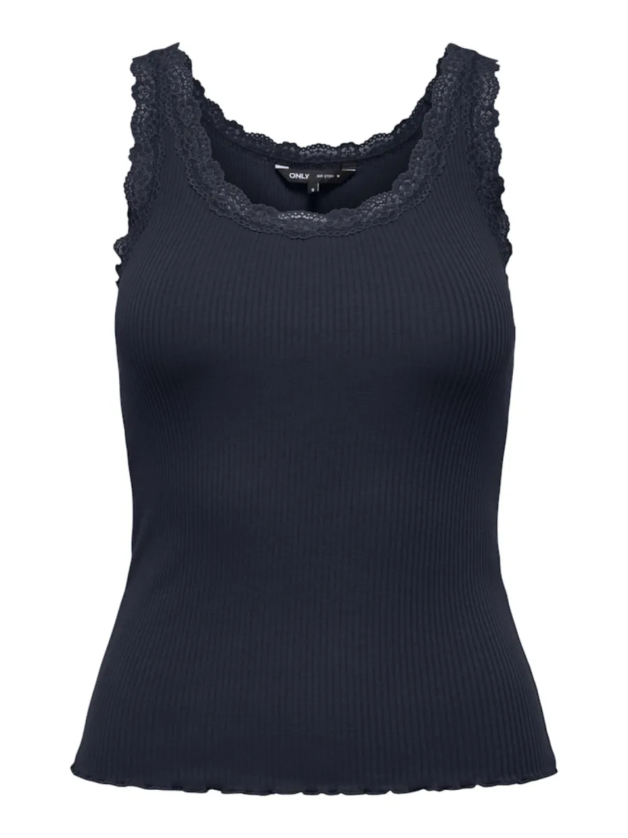 ONLY-ONLSARA SHARAI TANK TOP JRS NOOS-15345994-Night sky-MARINE