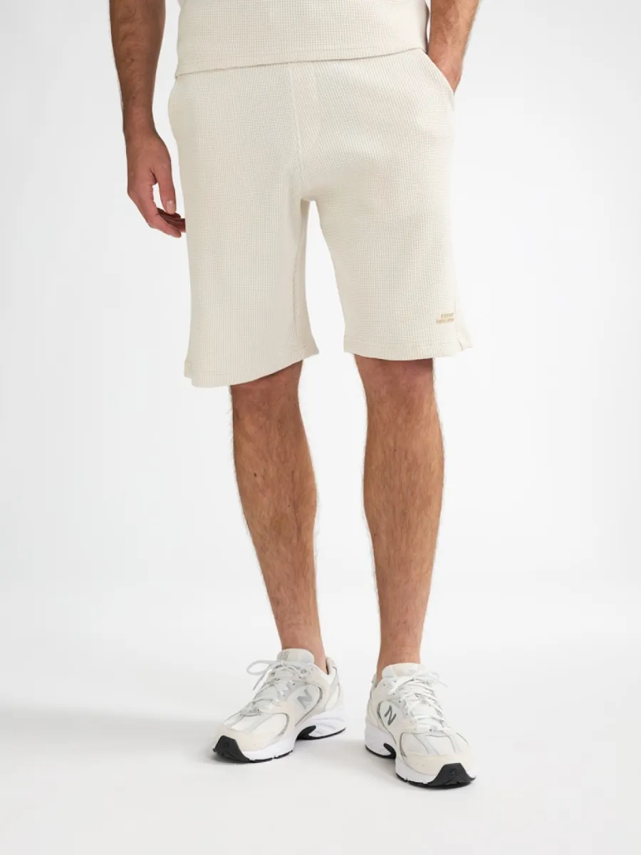 PETROL INDUSTRIES-Men Short Jogging-M-2060-SHO552-0112 Seashell-OFF WHITE