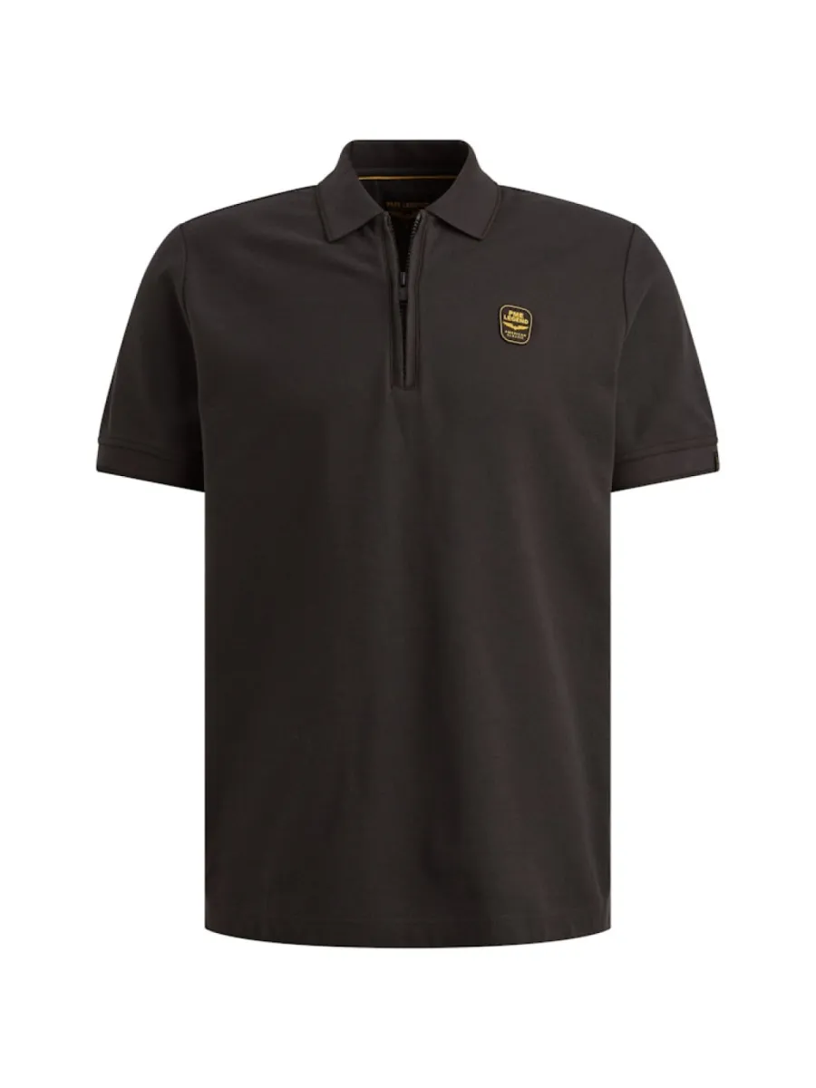 PME LEGEND-Short sleeve polo interlock pique-PPSS2606869-9140 Obsidian-PAARS