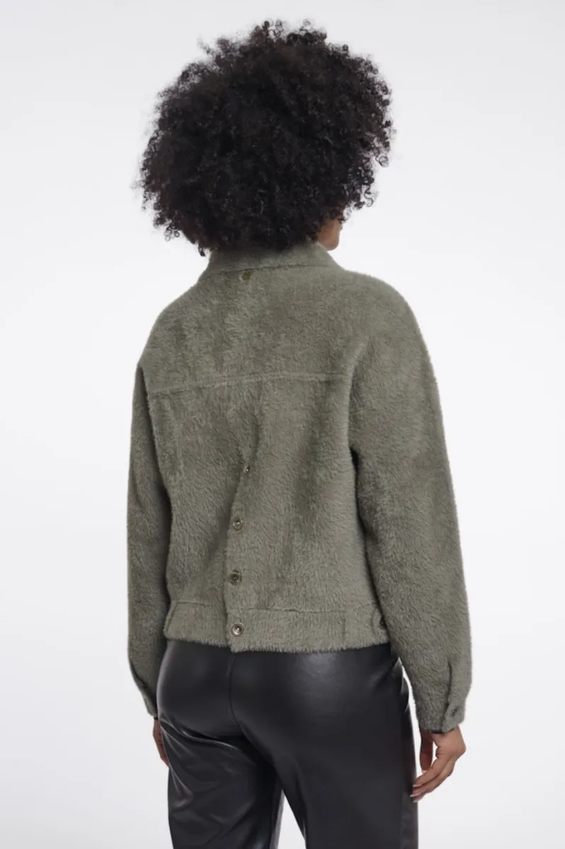 RINO & PELLE-Boxy Jacket-Bubbly.5002611-10867 Green Ash-GROEN