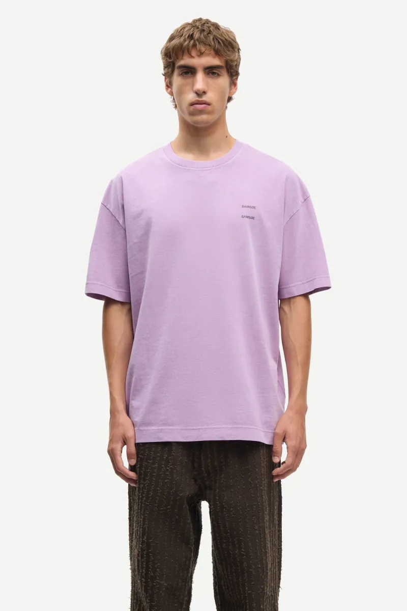 Samsoe Samsoe-Sajoel t-shirt 15489-M25400039-Regal orchid-PAARS