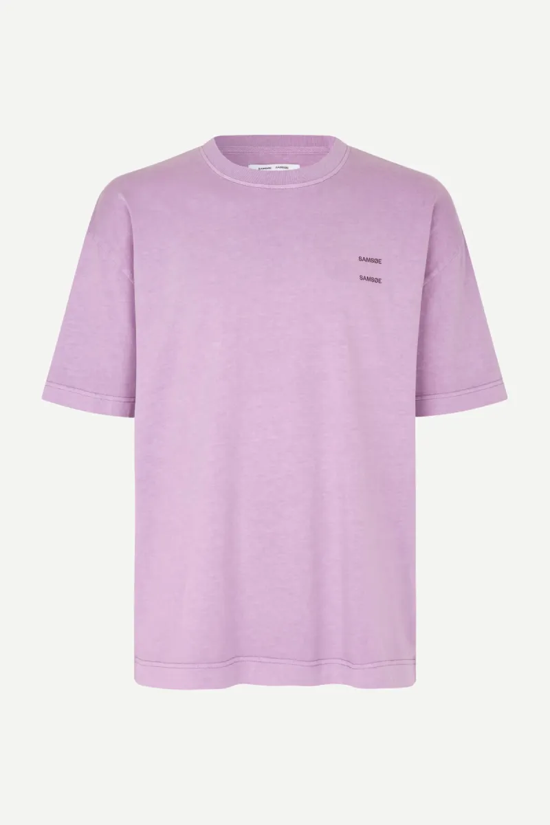 Samsoe Samsoe-Sajoel t-shirt 15489-M25400039-Regal orchid-PAARS