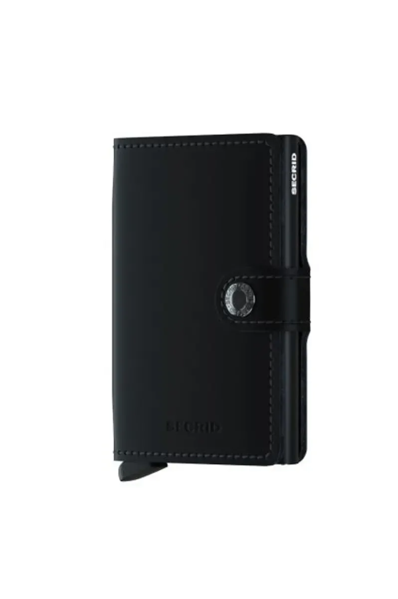 SECRID-MINI WALLET-MM-BLACK-ZWART